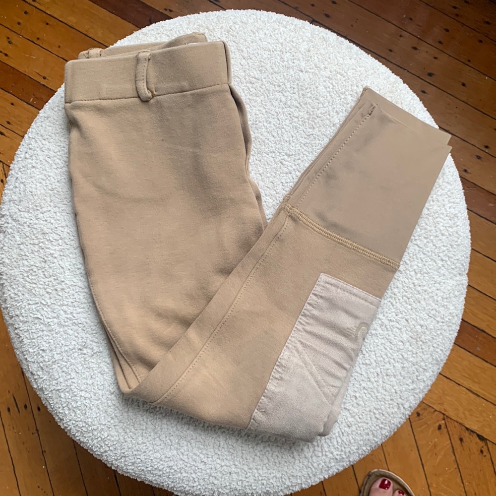 Tuff Rider riding pants with suede knee patches